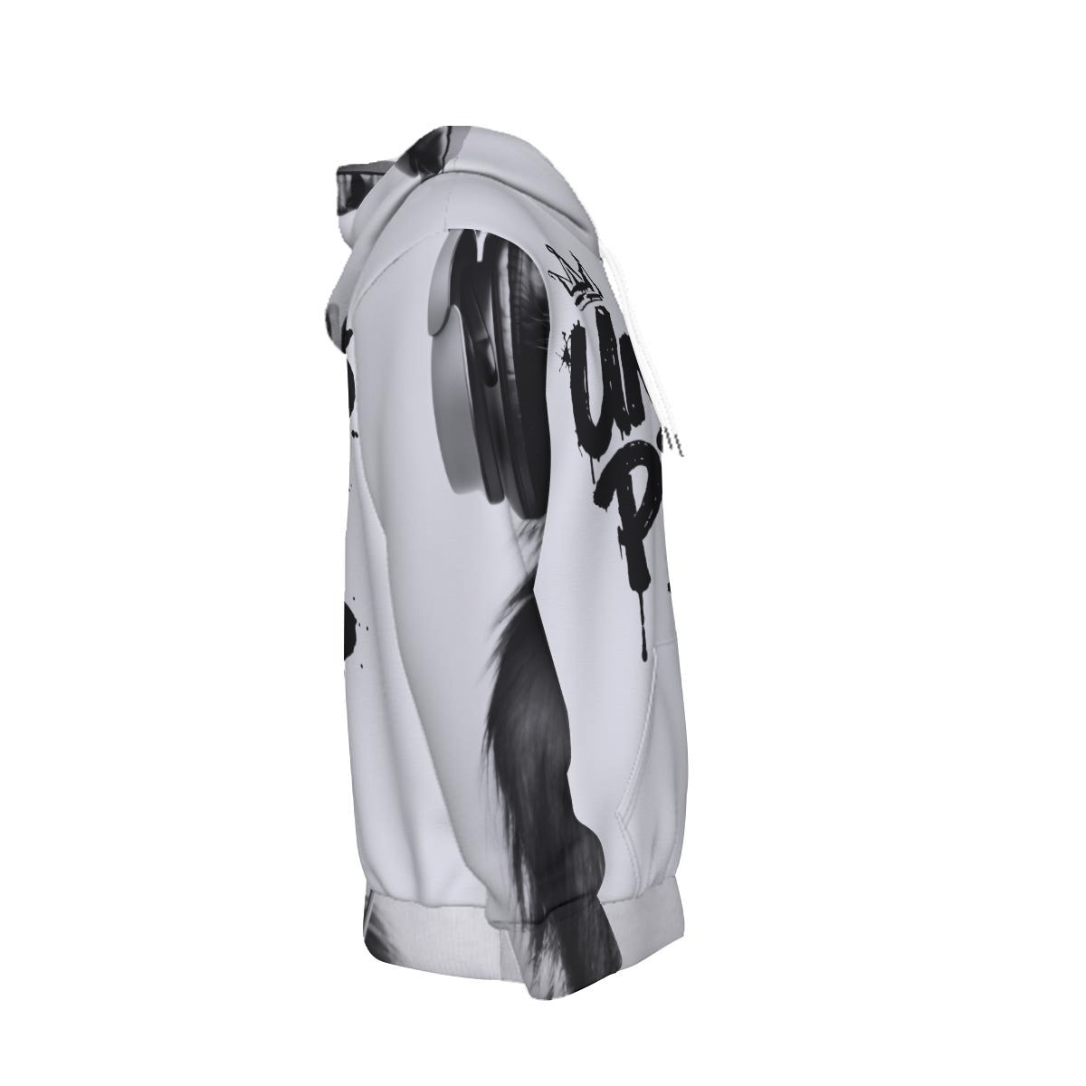 UNRULY PICKNEY™ Crowned in Chaos All-Over Print Hoodie