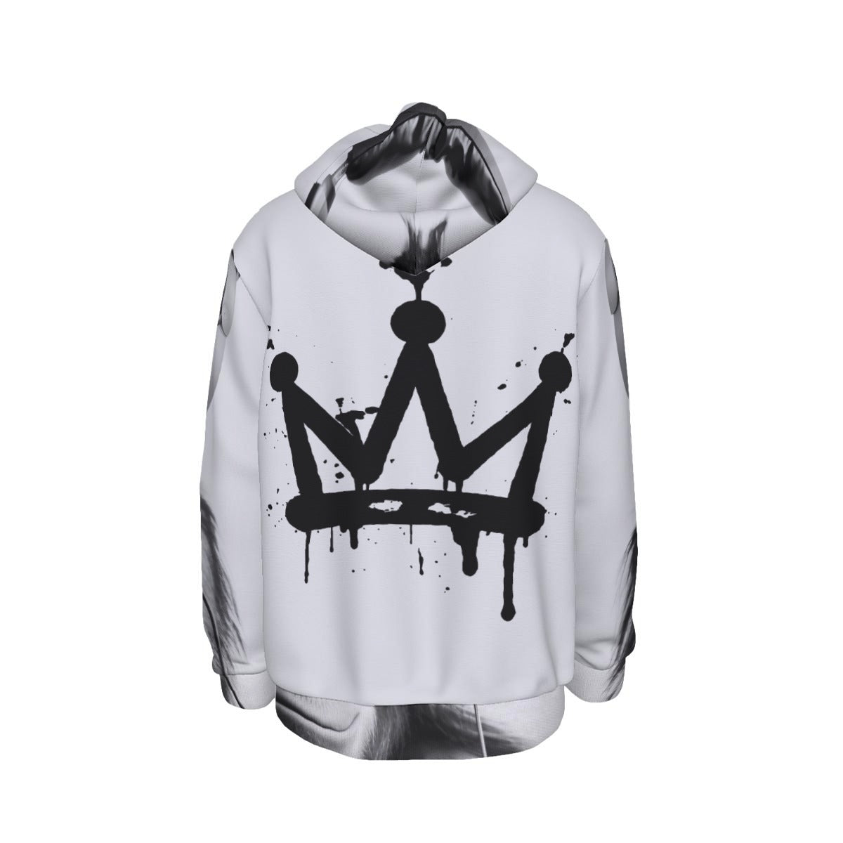 UNRULY PICKNEY™ Crowned in Chaos All-Over Print Hoodie