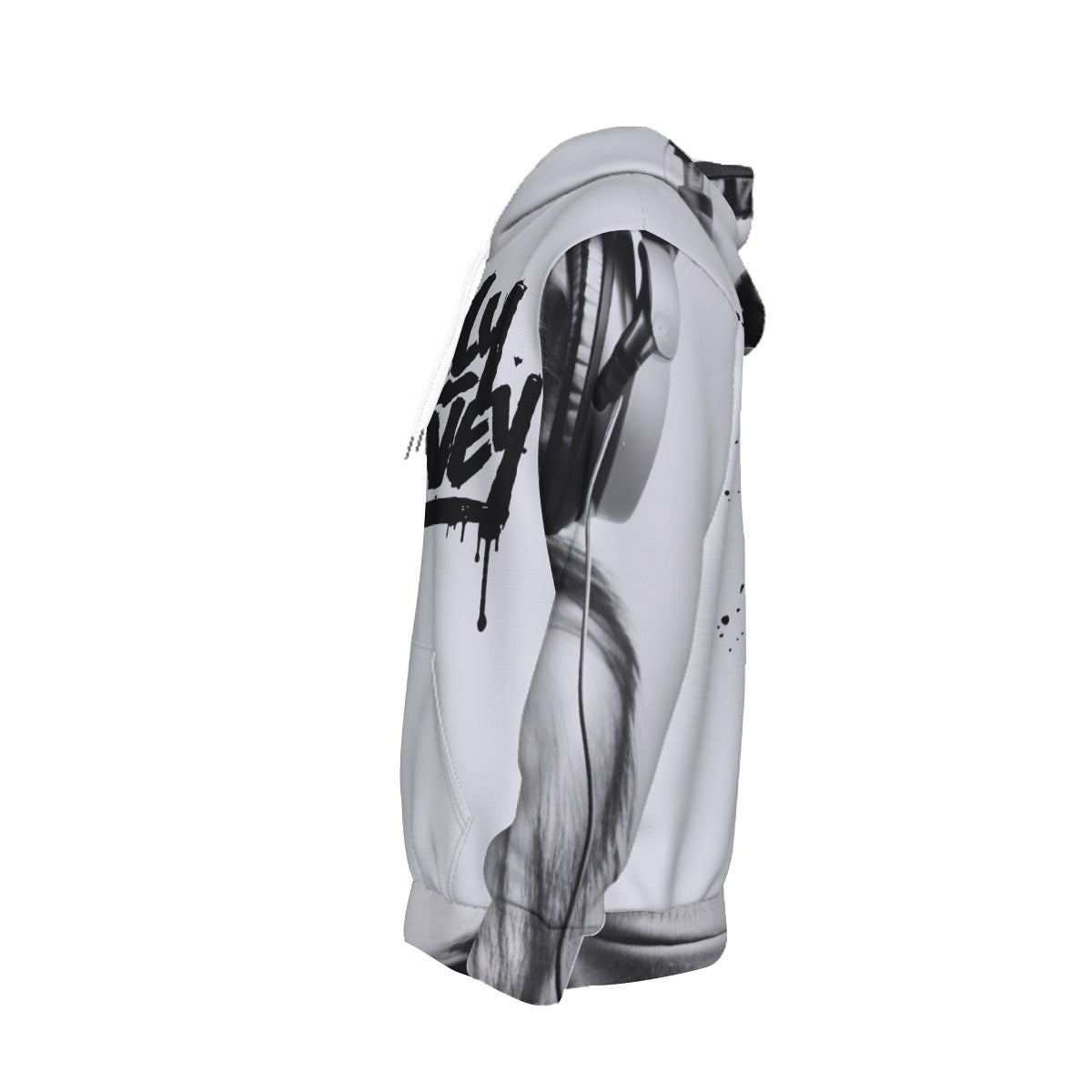 UNRULY PICKNEY™ Crowned in Chaos All-Over Print Hoodie