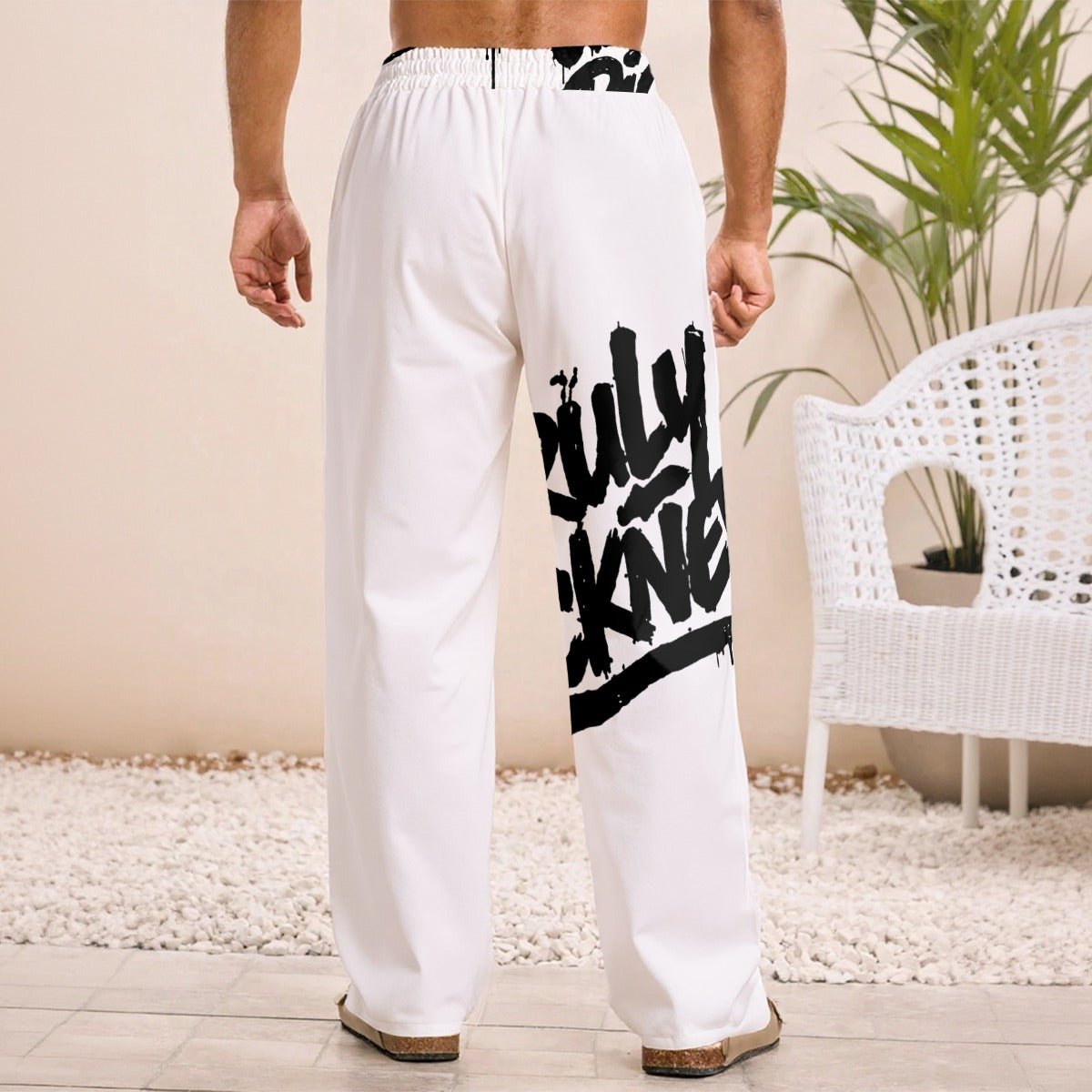 UNRULY PICKNEY™ All-Over Print Straight-Leg Pants