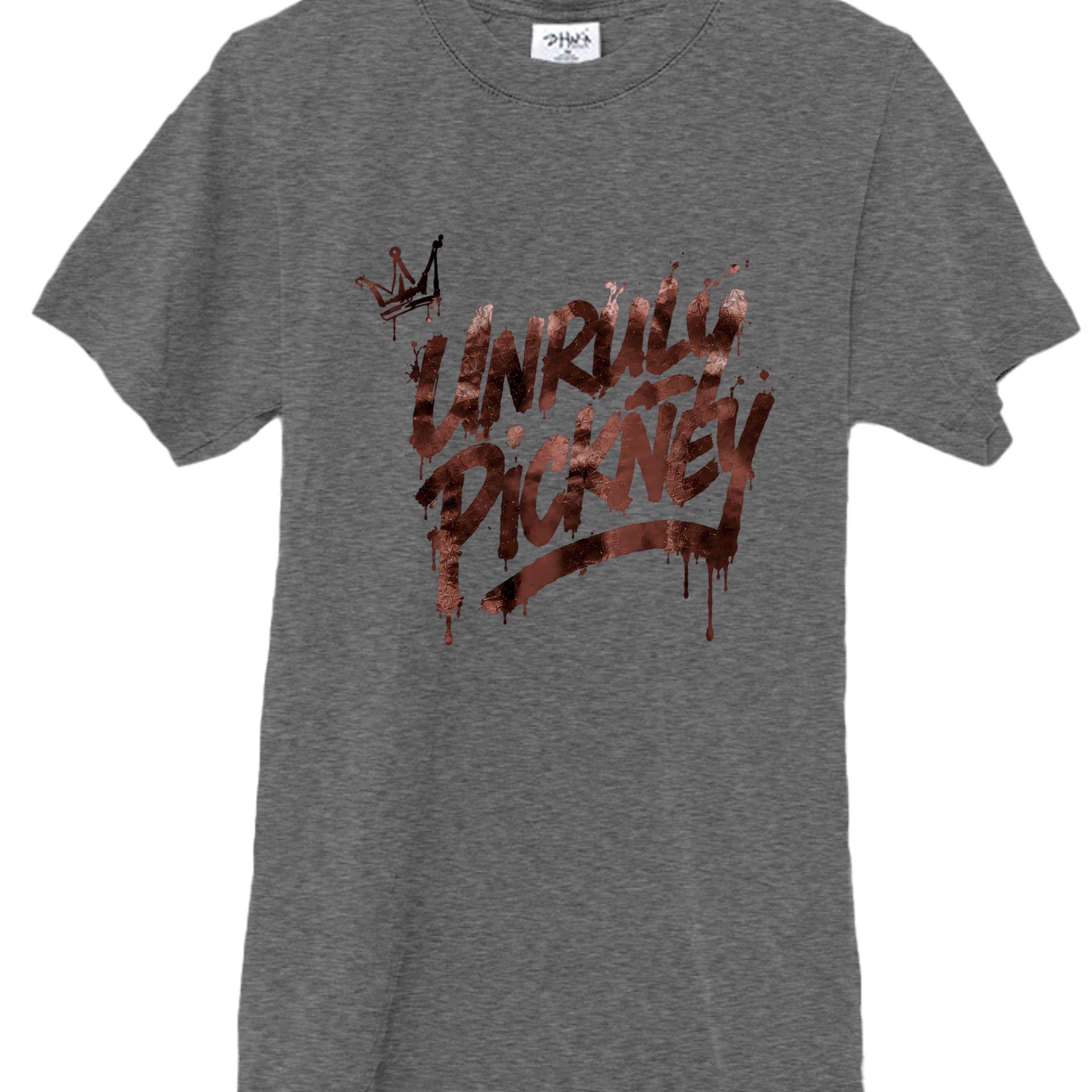 Charcoal Grey Heather - SHMHSS - FRONT